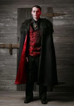 Deluxe Men's Vampire Plus Size Costume