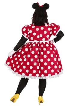 Disney Plus Size Deluxe Minnie Mouse Adult Costume -Halloween Costumes Shop plus size deluxe minnie mouse costume alt 1