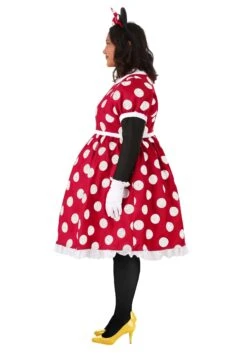 Disney Plus Size Deluxe Minnie Mouse Adult Costume -Halloween Costumes Shop plus size deluxe minnie mouse costume alt 2