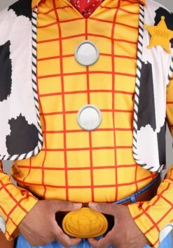 Disney Deluxe Woody Toy Story Plus Size Costume -Halloween Costumes Shop plus size deluxe woody toy story costume alt 2