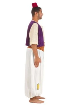 Plus Size Deluxe Disney Aladdin Costume For Men 11 Plus Size Deluxe Disney Aladdin Costume For Men -Halloween Costumes Shop plus size disney aladdin costume alt 5