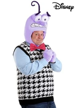 Men's Plus Size Disney And Pixar Inside Out Fear Costume