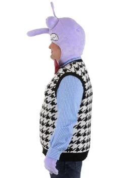 Men's Plus Size Disney And Pixar Inside Out Fear Costume 8 Men's Plus Size Disney And Pixar Inside Out Fear Costume -Halloween Costumes Shop plus size disney and pixar fear costume alt 4