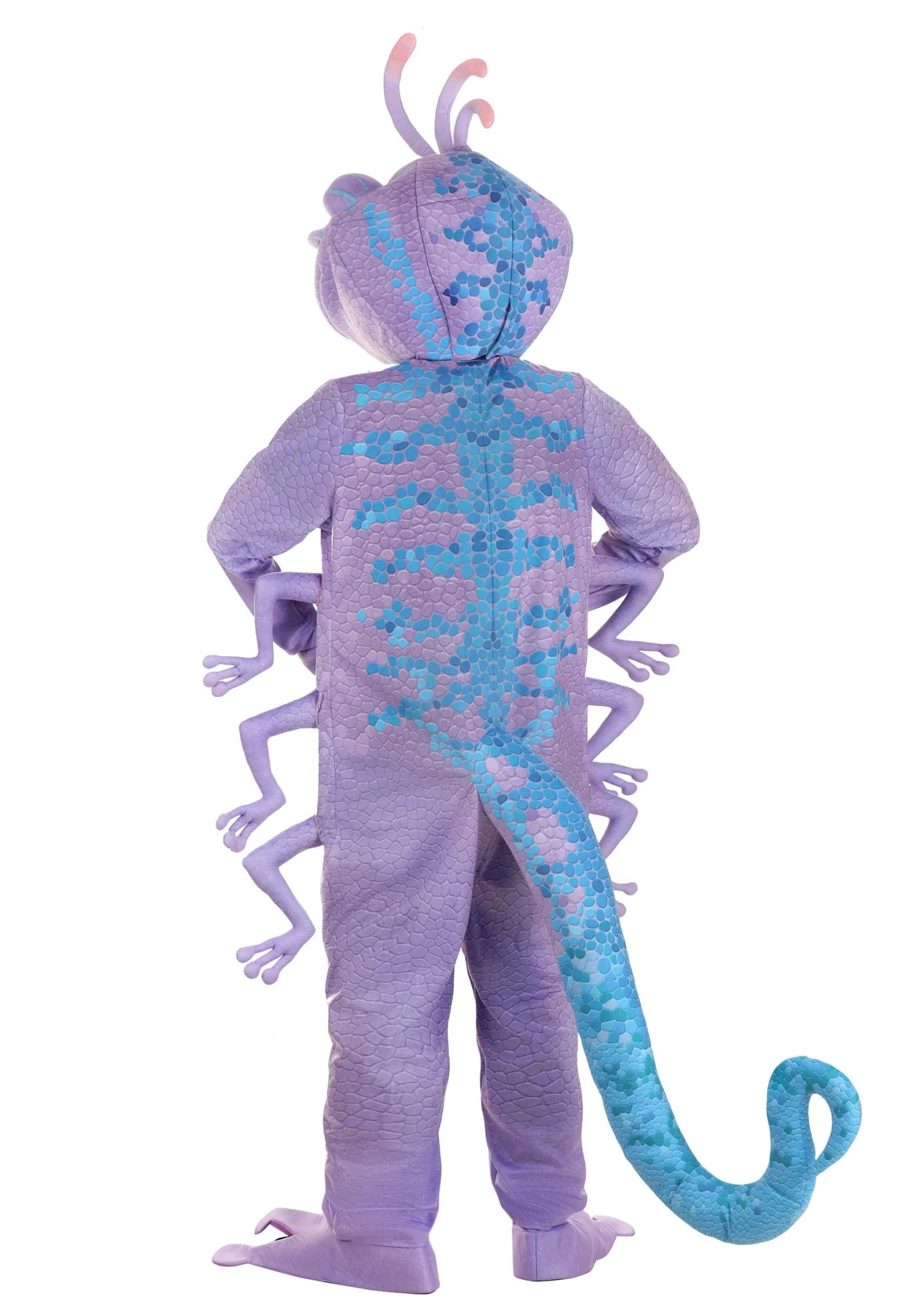 Men's Plus Size Disney And Pixar Monsters Inc Randall Costume 2 Men's Plus Size Disney And Pixar Monsters Inc Randall Costume - Image 2
