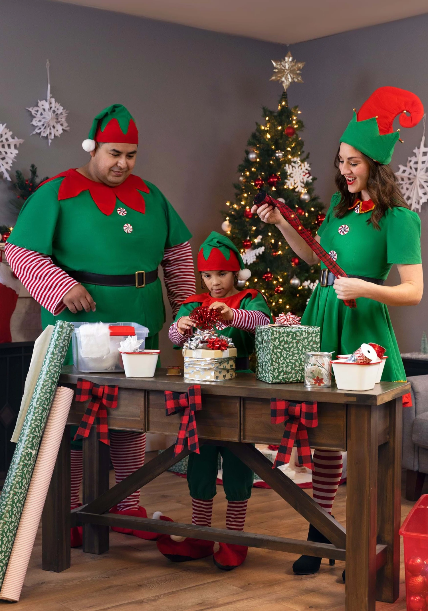 Plus Size Holiday Elf Costume 3 Plus Size Holiday Elf Costume - Image 3