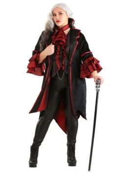 Women's Plus Size Exquisite Vampire Costume