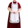 Women's Plus Size Holiday Mrs. Claus Costume Dress