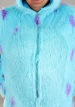Disney Monsters Inc Plus Size Hooded Sulley Costume -Halloween Costumes Shop plus size hooded monsters inc sulley costume alt 5