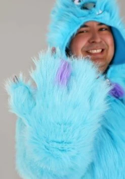 Disney Monsters Inc Plus Size Hooded Sulley Costume -Halloween Costumes Shop plus size hooded monsters inc sulley costume alt 6