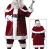 Plus Size Jolly Ole St. Nick Costume For Men