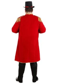 Plus Size Dashing Ringmaster Men's Costume -Halloween Costumes Shop plus size mens dashing ringmaster costume alt 6
