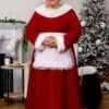 Women's Plus Size Deluxe Mrs Claus Costume