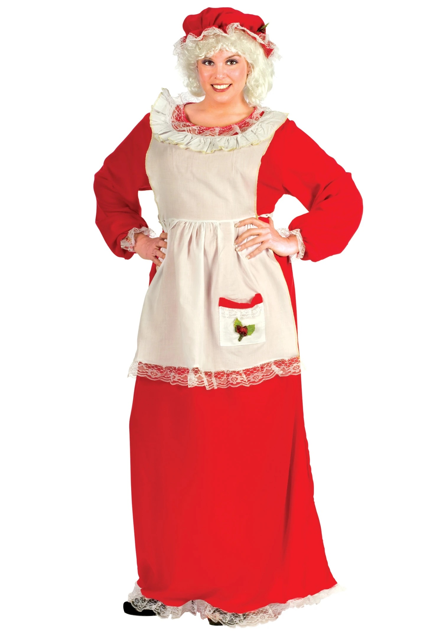 Fun World Plus Size Mrs. Claus Costume For Women 1 Fun World Plus Size Mrs. Claus Costume For Women