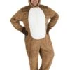 Plus Size Plush Reindeer Costume For Adults