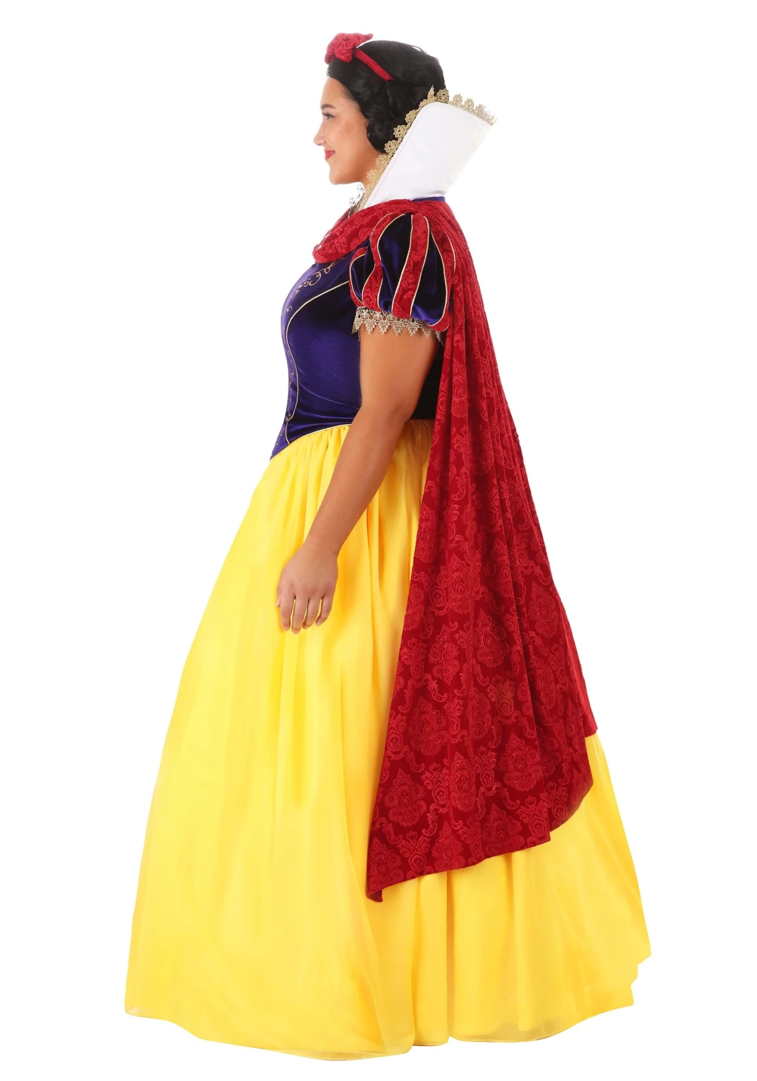 Plus Size Women's Premium Snow White Costume 7 Plus Size Women's Premium Snow White Costume - Image 7