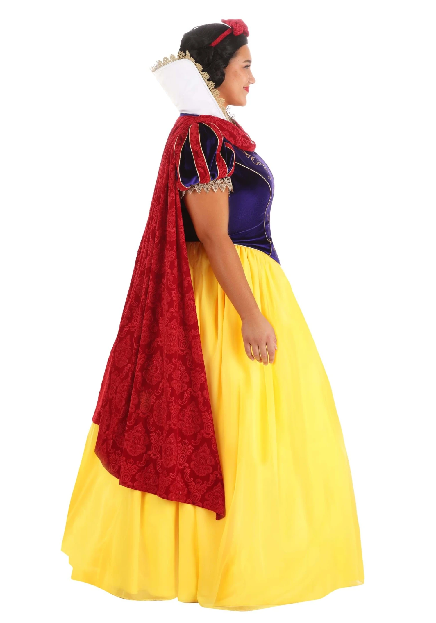 Plus Size Women's Premium Snow White Costume 9 Plus Size Women's Premium Snow White Costume - Image 9
