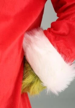 Plus Size Grinch Costume -Halloween Costumes Shop plus size santa grinch costume alt 4