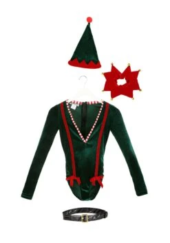 Women's Plus Size Sexy Santa Elf Costume -Halloween Costumes Shop plus size womens sexy santa elf costume alt 6
