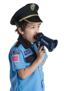 Police Megaphone Costume Accessory -Halloween Costumes Shop police megaphone alt 3