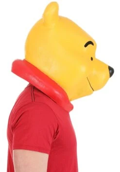 Adult Disney Winnie The Pooh Deluxe Pooh Latex Mask -Halloween Costumes Shop pooh deluxe latex mask alt 4