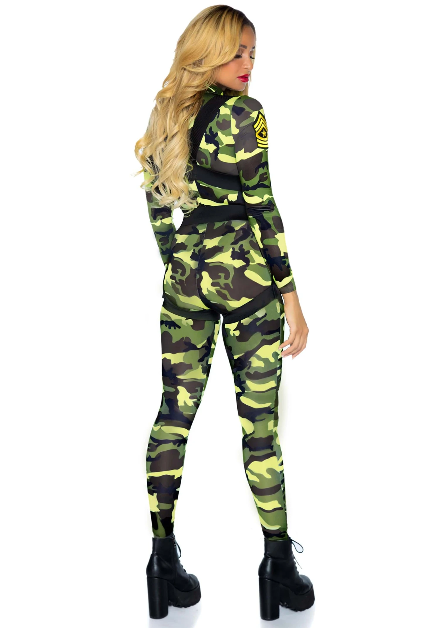 LEG AVENUE Pretty Paratrooper Costume For Women 2 LEG AVENUE Pretty Paratrooper Costume For Women - Image 2