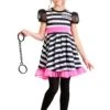 Girl's Glam Prisoner Costume