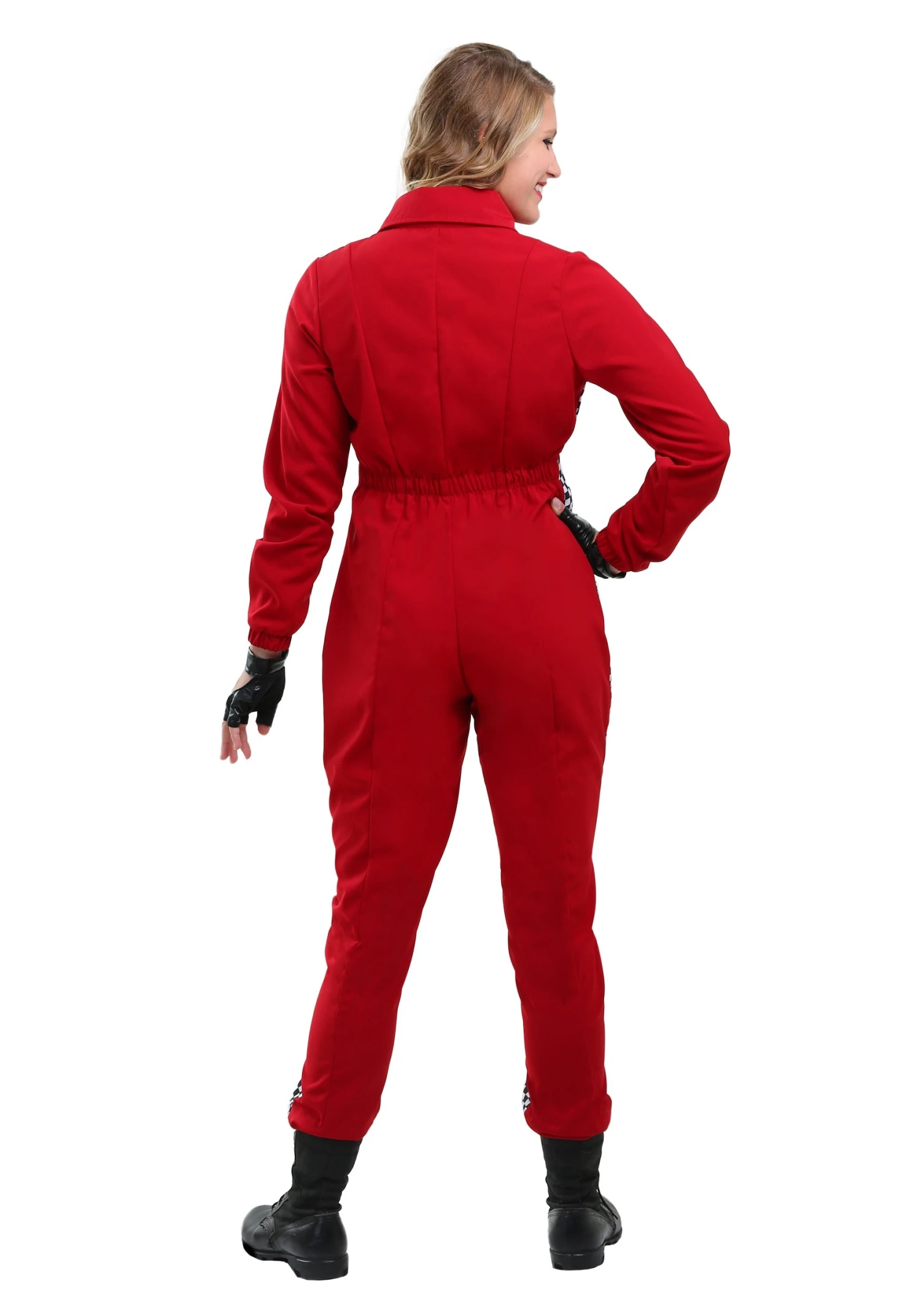 Racer Jumpsuit Plus Size Women's Costume 2 Racer Jumpsuit Plus Size Women's Costume - Image 2
