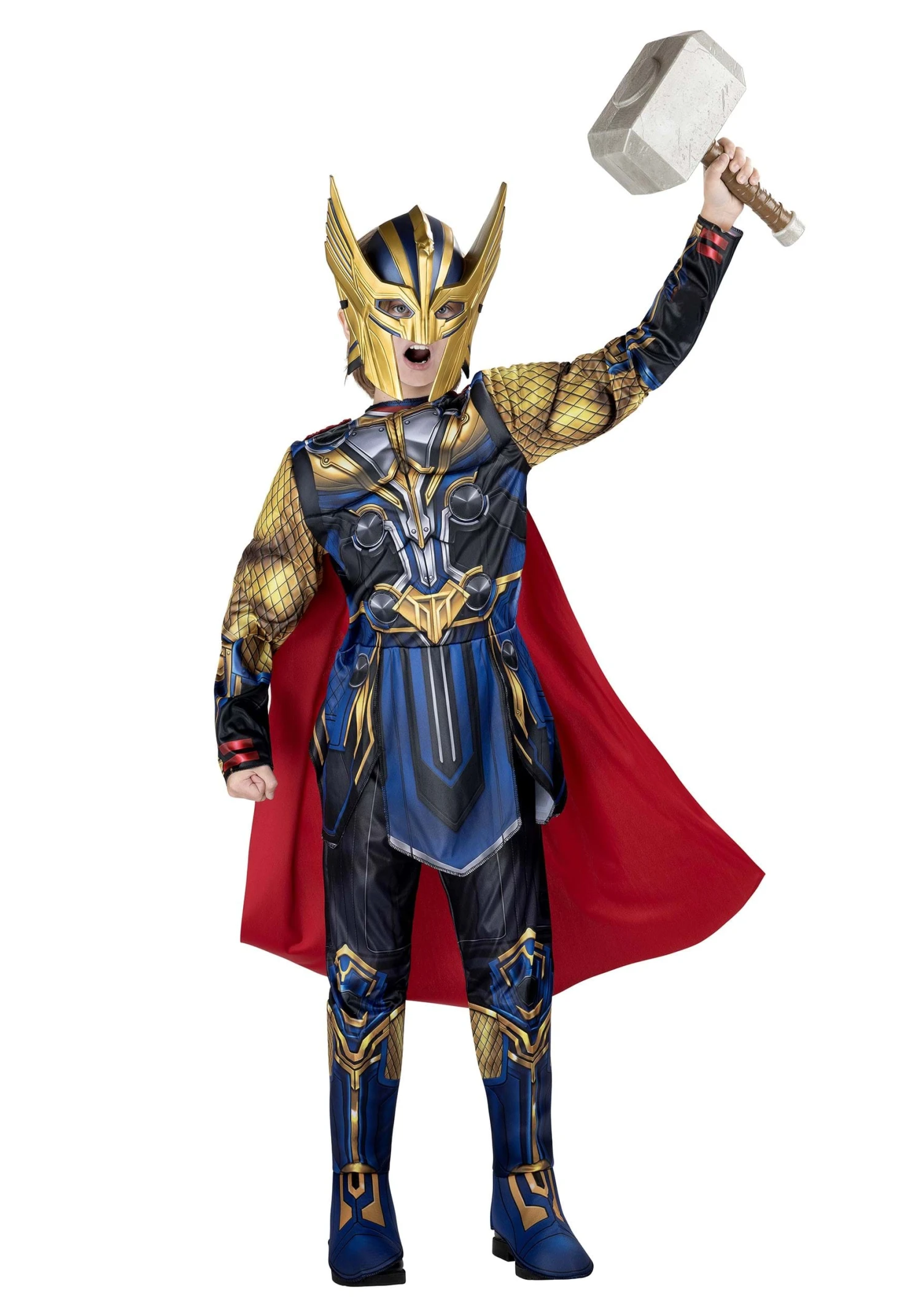 JAZWARES Thor: Love And Thunder Thor Qualux Costume For Kids 2 JAZWARES Thor: Love And Thunder Thor Qualux Costume For Kids - Image 2
