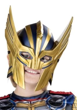 JAZWARES Thor: Love And Thunder Thor Qualux Costume For Kids 8 JAZWARES Thor: Love And Thunder Thor Qualux Costume For Kids -Halloween Costumes Shop ragnarock child thor qualux costume alt 2