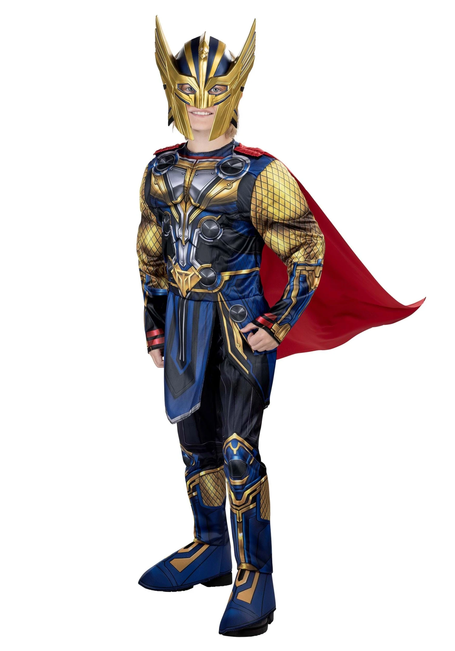 JAZWARES Thor: Love And Thunder Thor Qualux Costume For Kids 1 JAZWARES Thor: Love And Thunder Thor Qualux Costume For Kids