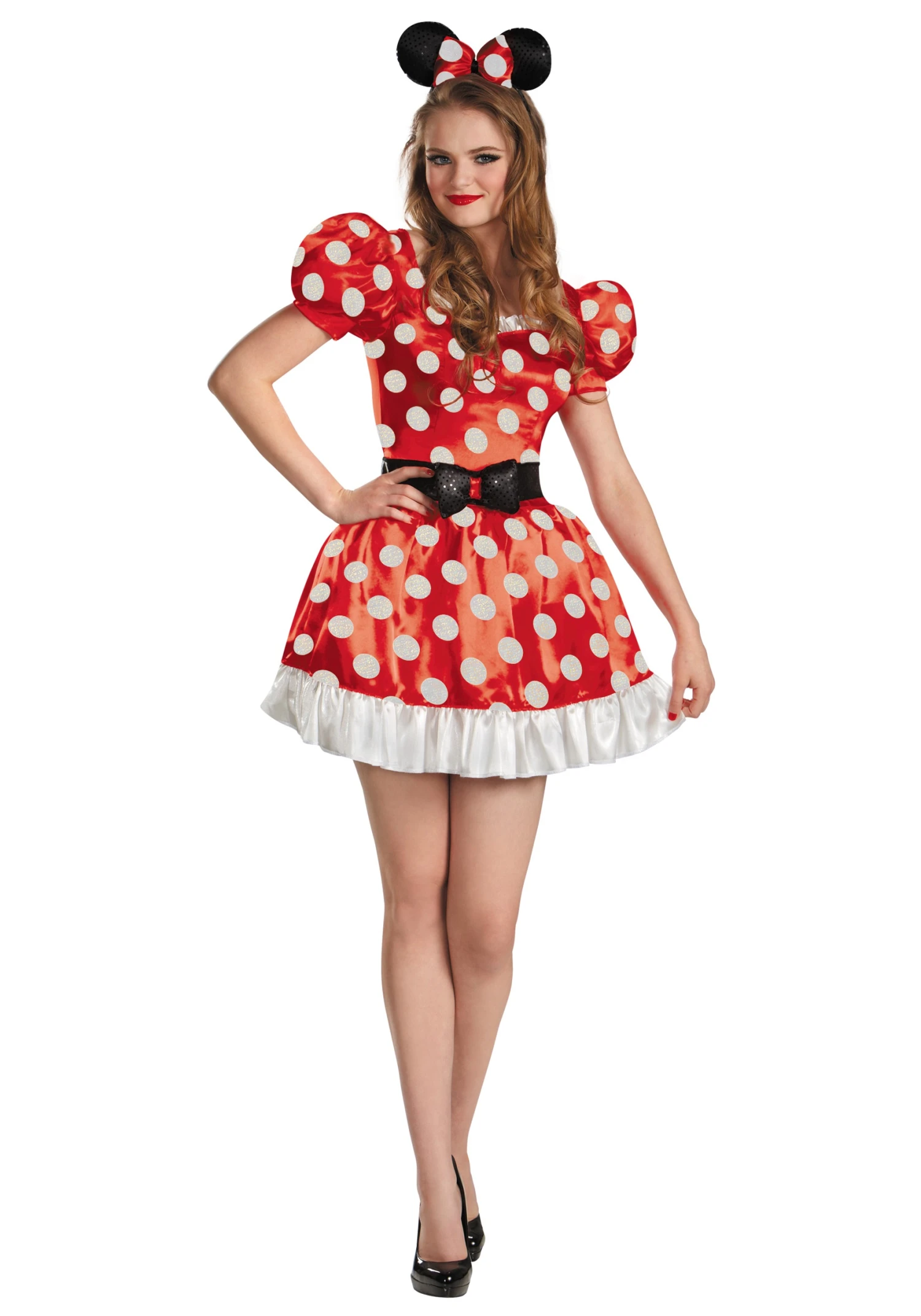 Disguise Red Minnie Classic Adult Costume 1 Disguise Red Minnie Classic Adult Costume