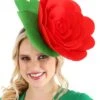 Red Rose Costume Headband Accessory