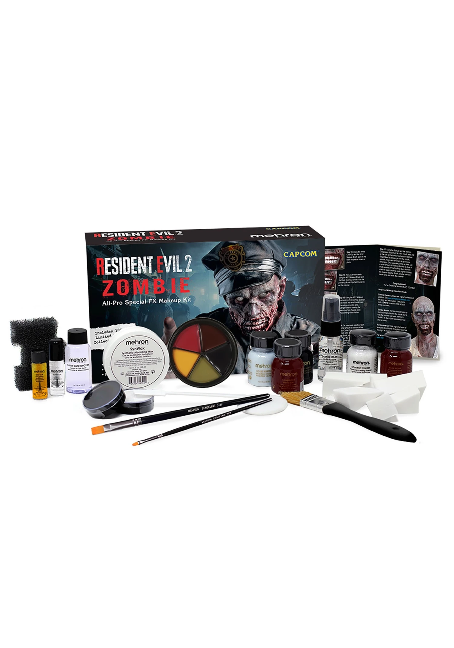Resident Evil 2 Zombie All-Pro Makeup Kit 1 Resident Evil 2 Zombie All-Pro Makeup Kit