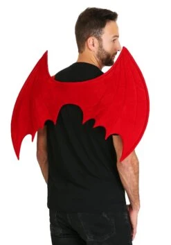 Adult Satan Wings 9 Adult Satan Wings -Halloween Costumes Shop satan wings alt2