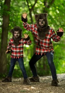 Kid's Fierce Werewolf Costume -Halloween Costumes Shop scary fierce werewolf boys costume alt 11