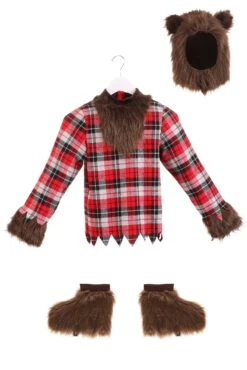 Kid's Fierce Werewolf Costume -Halloween Costumes Shop scary fierce werewolf boys costume alt 12