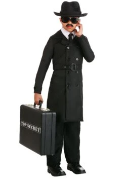 Kid's Secret Agent Man Costume