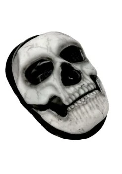 Self-Adhering Skeleton Costume Mask With Separate Jaw Piece 10 Self-Adhering Skeleton Costume Mask With Separate Jaw Piece -Halloween Costumes Shop self adhering skeleton mask with separate jaw pc alt 4