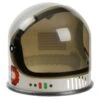 Silver Kids Astronaut Costume Helmet