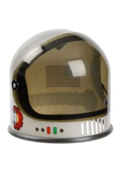 Silver Kids Astronaut Costume Helmet