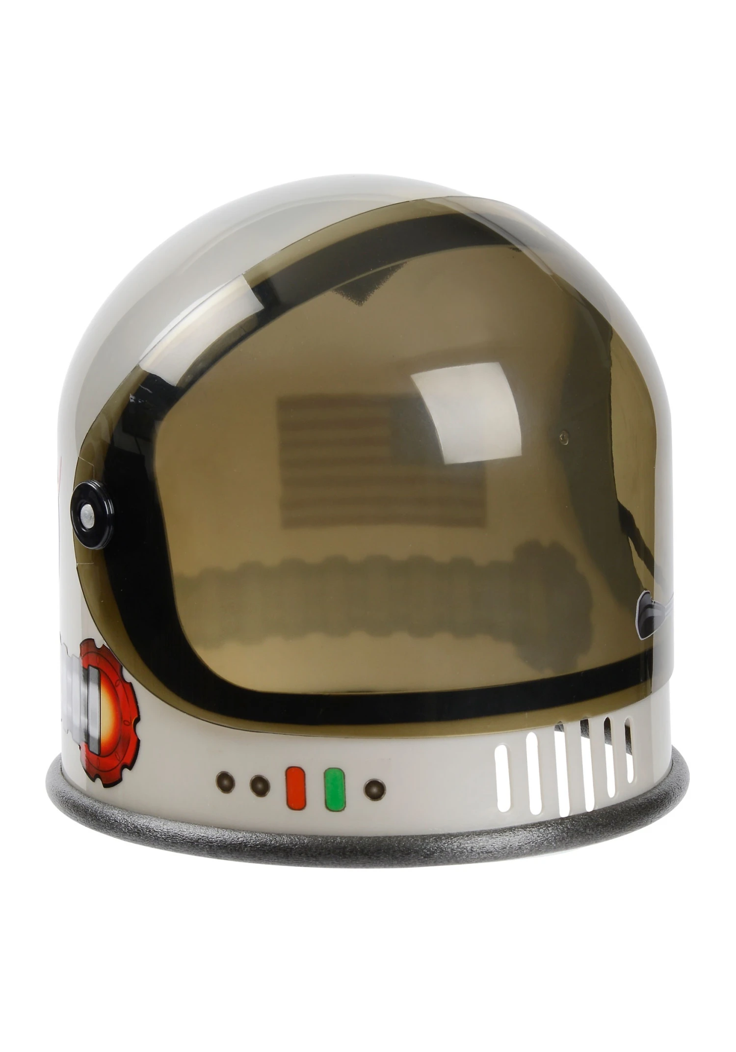 Silver Kids Astronaut Costume Helmet 1 Silver Kids Astronaut Costume Helmet