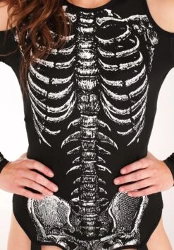Skeleton Bodysuit Costume 10 Skeleton Bodysuit Costume -Halloween Costumes Shop skeleton bodysuit womens costume alt 1