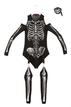 Skeleton Bodysuit Costume 15 Skeleton Bodysuit Costume -Halloween Costumes Shop skeleton bodysuit womens costume alt 6