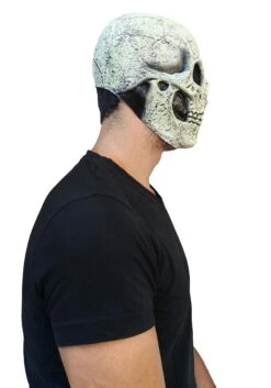 Glow In The Dark Skull Mask For Adults -Halloween Costumes Shop skull glow in the dark alt 3