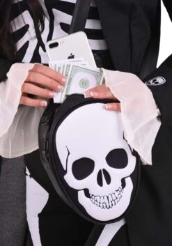 Skull Purse -Halloween Costumes Shop skull purse alt 6