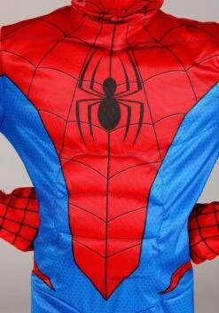 JAZWARES Spider-Man Costume For Boys 13 JAZWARES Spider-Man Costume For Boys -Halloween Costumes Shop spider man child costume qualux alt 2