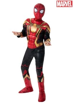 JAZWARES Spider-Man Integrated Suit Costume For Boys -Halloween Costumes Shop spider man integrated suit child costume ihs qu alt 4