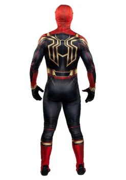 JAZWARES Spider-Man No Way Home Spider-Man Costume For Men -Halloween Costumes Shop spider man no way home adult spider man integrated alt 3