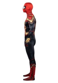JAZWARES Spider-Man No Way Home Spider-Man Costume For Men -Halloween Costumes Shop spider man no way home adult spider man integrated alt 4