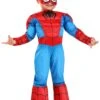 JAZWARES Boy's Spidey And His Amazing Friends Toddler Spider-Man Costume
